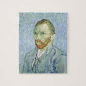 Vincent van Gogh - Zelfportret van Van Gogh in bla Legpuzzel (Verticaal)