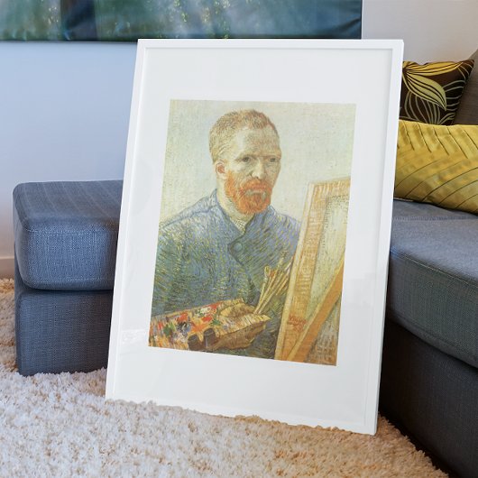 Vincent van Gogh - Zelfportret voor Ezel Poster