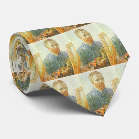 Vincent van Gogh - Zelfportret voor Ezel Stropdas (Opgerold)
