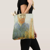 Vincent van Gogh - Zelfportret voor Ezel Tote Bag (Dichtbij)