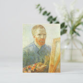 Vincent van Gogh - Zelfportret voor het ezel (Staand voorkant)