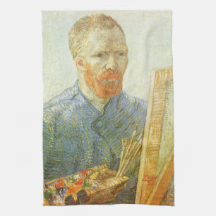 Vincent van Gogh - Zelfportret voor het ezel Theedoek
