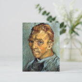 VINCENT VAN GOGH - Zelfportret zonder baard Briefkaart (Staand voorkant)