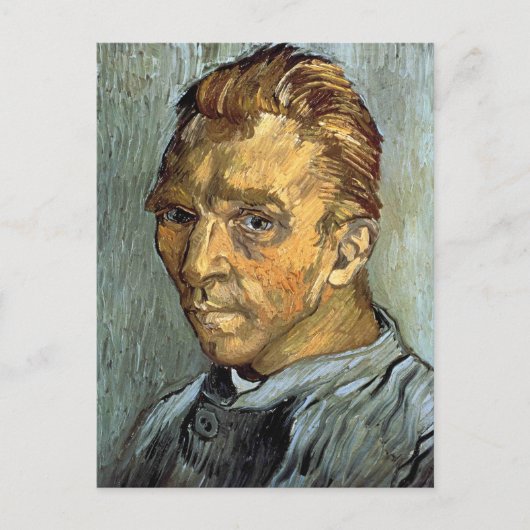 VINCENT VAN GOGH - Zelfportret zonder baard Briefkaart (Voorkant)
