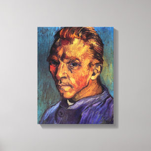 Vincent van Gogh - zelfportret zonder baard Canvas Afdruk