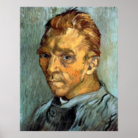 VINCENT VAN GOGH - Zelfportret zonder baard