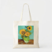 Vincent Van Gogh - Zonbloemen Tote Bag (Voorkant)