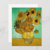Vincent van Gogh - Zonnebloemen (Voorkant / Achterkant)