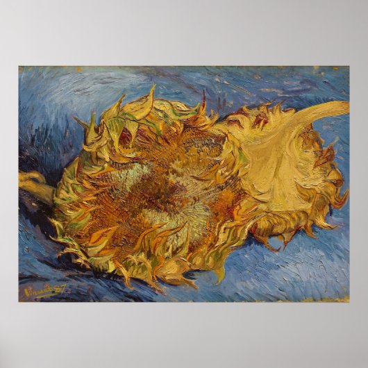Vincent van Gogh | Zonnebloemen 1887 Poster (Voorkant)
