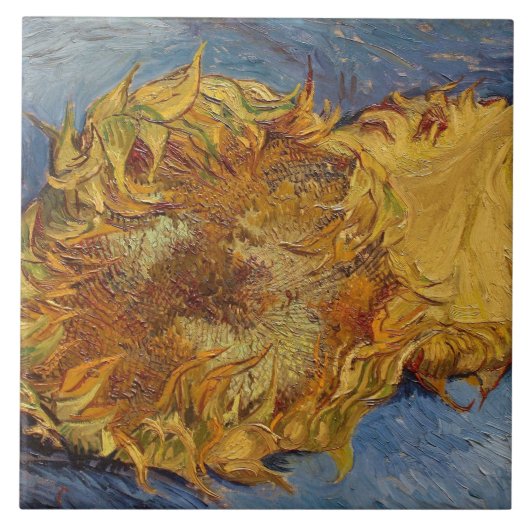 Vincent van Gogh | Zonnebloemen 1887 Tegeltje (Voorkant)