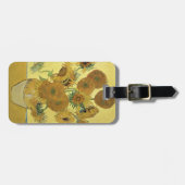 Vincent van Gogh | Zonnebloemen 1888 Bagagelabel (Voorkant horizontaal)