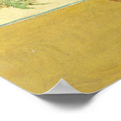 Vincent van Gogh Zonnebloemen 1888  Bloemen Poster (Hoek)