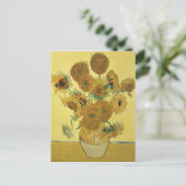 Vincent van Gogh | Zonnebloemen 1888 Briefkaart (Staand voorkant)