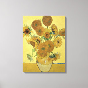 Vincent van Gogh   Zonnebloemen 1888 Canvas Afdruk