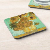 Vincent van Gogh | Zonnebloemen 1888 Drankjes Onderzetter (Linkerzijde)