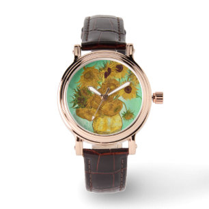 Vincent van Gogh Zonnebloemen 1888 Horloge