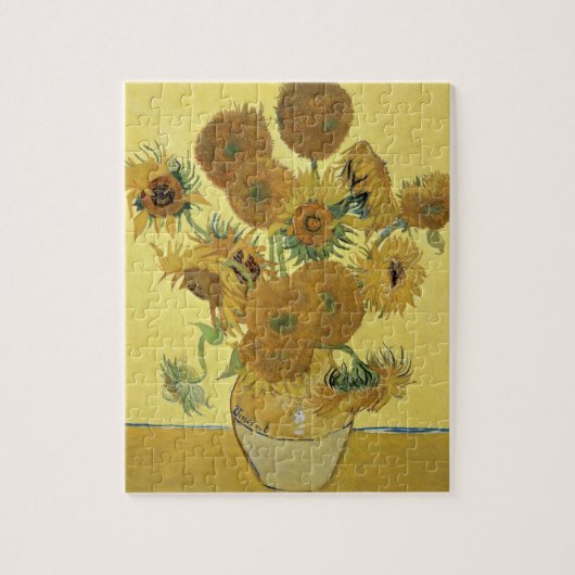 Vincent van Gogh | Zonnebloemen 1888 Legpuzzel (Verticaal)