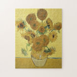 Vincent van Gogh | Zonnebloemen 1888 Legpuzzel<br><div class="desc">Zonnebloemen 1888 | door Vincent van Gogh | Art Location: National Gallery,  London,  UK | Nederlandse kunstenaar | Collectie Afbeelding nummer: BAL970</div>