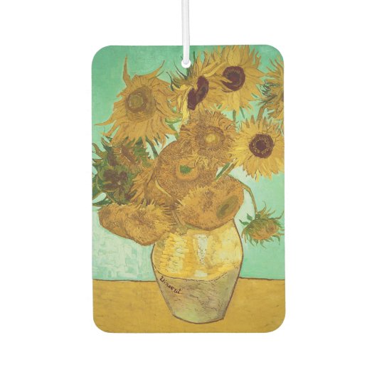 Vincent van Gogh | Zonnebloemen 1888 Luchtverfrisser (Voorkant)