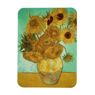Vincent van Gogh   Zonnebloemen 1888 Magneet