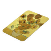 Vincent van Gogh | Zonnebloemen 1888 Magneet (Linkerzijde)