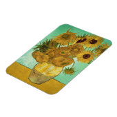Vincent van Gogh | Zonnebloemen 1888 Magneet (Linkerzijde)