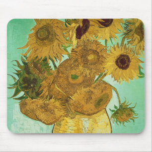 Vincent van Gogh   Zonnebloemen 1888 Muismat