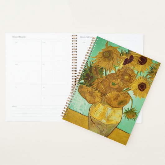 Vincent van Gogh | Zonnebloemen 1888 Planner (Display)