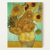 Vincent van Gogh | Zonnebloemen 1888 Planner (Achterkant)