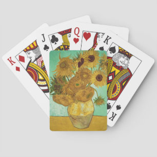 Vincent van Gogh   Zonnebloemen 1888 Pokerkaarten