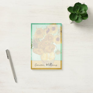 Vincent van Gogh   Zonnebloemen 1888 Post-it® Notes