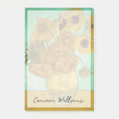 Vincent van Gogh | Zonnebloemen 1888 Post-it® Notes (Voorkant)