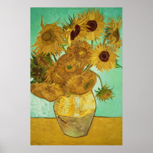 Vincent van Gogh   Zonnebloemen 1888 Poster