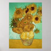 Vincent van Gogh | Zonnebloemen 1888 Poster (Voorkant)