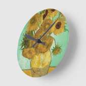 Vincent van Gogh | Zonnebloemen 1888 Ronde Klok (Hoek)