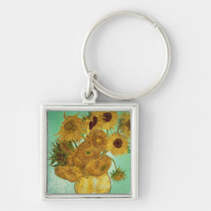 Vincent van Gogh Zonnebloemen 1888 Sleutelhanger