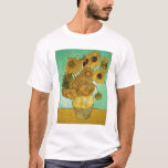 Vincent van Gogh | Zonnebloemen 1888 T-shirt<br><div class="desc">Collectie afbeelding nummer:  BAL20294 Sunflower,  1888 (olie op doek). Gogh,  Vincent van (1853-90) olie op doek. Neue Pinakothek,  München,  Duitsland.  1888</div>