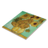 Vincent van Gogh | Zonnebloemen 1888 Tegeltje (Zijkant)