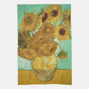 Vincent van Gogh Zonnebloemen 1888 Theedoek