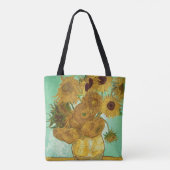 Vincent van Gogh | Zonnebloemen 1888 Tote Bag (Achterkant)