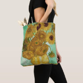 Vincent van Gogh | Zonnebloemen 1888 Tote Bag (Dichtbij)
