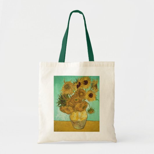 Vincent van Gogh | Zonnebloemen 1888 Tote Bag (Voorkant)