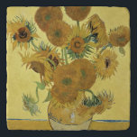 Vincent van Gogh | Zonnebloemen 1888 Trivet<br><div class="desc">Zonnebloemen 1888 | door Vincent van Gogh | Art Location: National Gallery,  London,  UK | Nederlandse kunstenaar | Collectie Afbeelding nummer: BAL970</div>