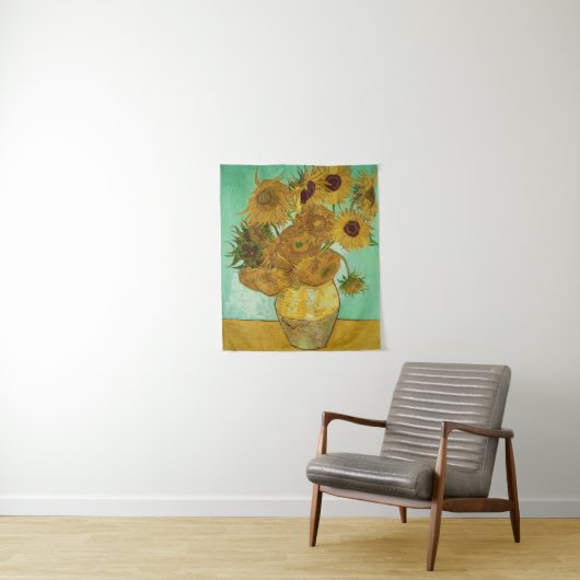 Vincent van Gogh | Zonnebloemen 1888 Wandkleed (In situ)