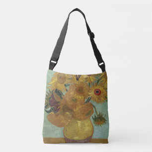Vincent Van Gogh - Zonnebloemen, 1889 Crossbody Tas