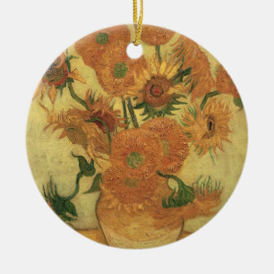 Vincent van Gogh Zonnebloemen 1889 Keramisch Ornament