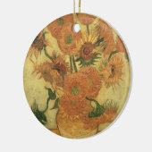 Vincent van Gogh | Zonnebloemen 1889 Keramisch Ornament (Links)