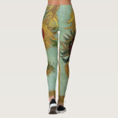 Vincent Van Gogh - Zonnebloemen, 1889 Leggings (Achterkant)