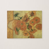Vincent van Gogh | Zonnebloemen 1889 Legpuzzel (Horizontaal)