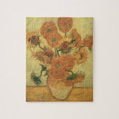 Vincent van Gogh | Zonnebloemen 1889 Legpuzzel (Verticaal)